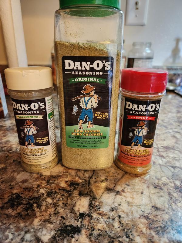 Dan-O's Seasoning Cheesoning | Small Bottle | 1 Pack (2.6 oz)