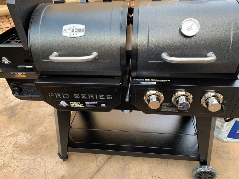 Pro Series 1100 Wood Pellet Gas Combo Grill Pit Boss Grills