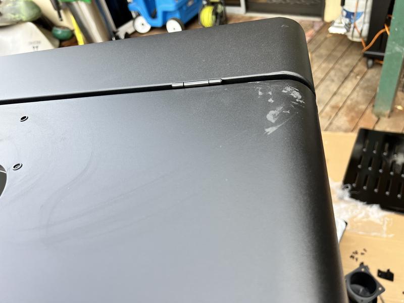 Sealant in several spots it shouldn’t be