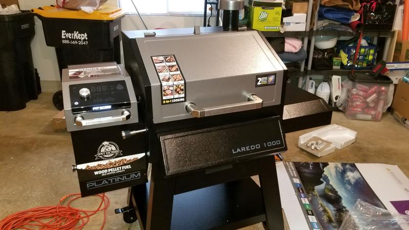 Platinum Laredo 1000 Wood Pellet Grill