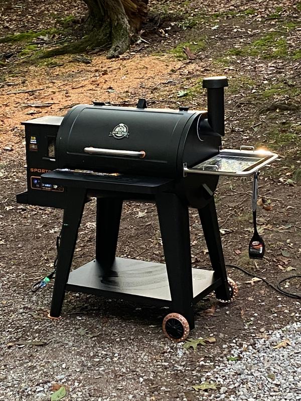 I wanted to share my first smoker, pitboss lexington, and it's setup.  Please feel free to rate!! : r/PitBossGrills