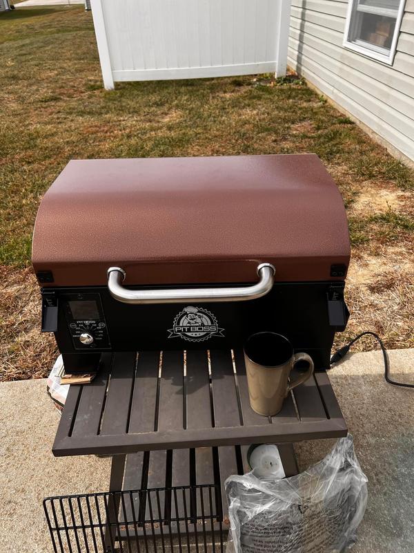 Mahogany 150PPS Tabletop Wood Pellet Grill Pit Boss Grills Pit Boss Grills