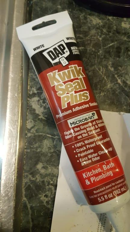 KWIK SEAL PLUS KITCHEN & BATH ADHESIVE SEALANT