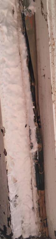 Window seal I sealed up with DAPtex Plus!