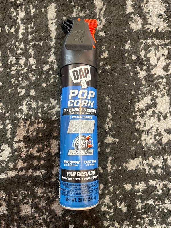 Dap 2in1 25 Fl Oz White Popcorn Water Based Ceiling Texture Spray In 