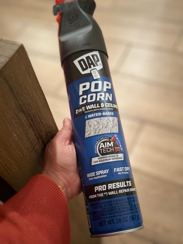 Dap 2in1 25 Fl Oz White Popcorn Water Based Ceiling Texture Spray In 