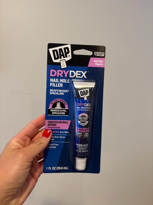 DAP DryDex White Interior/Exterior Color-Changing , Spackling 8 Fluid ...