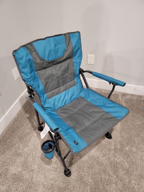 Trail folding high back online chair with head rest