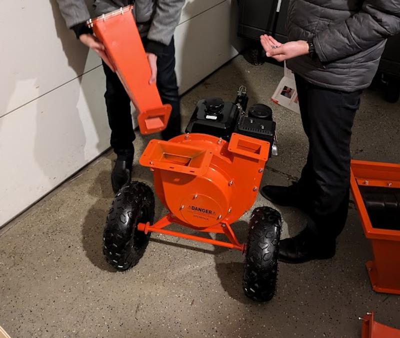 DK2 by Marlon OPC503V 3-Inch Chipper Shredder Vacuum | 7HP Kohler