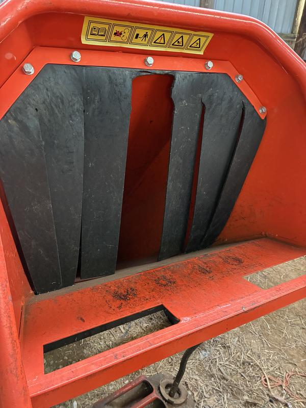 Intake shoot with broken "protection sheet"