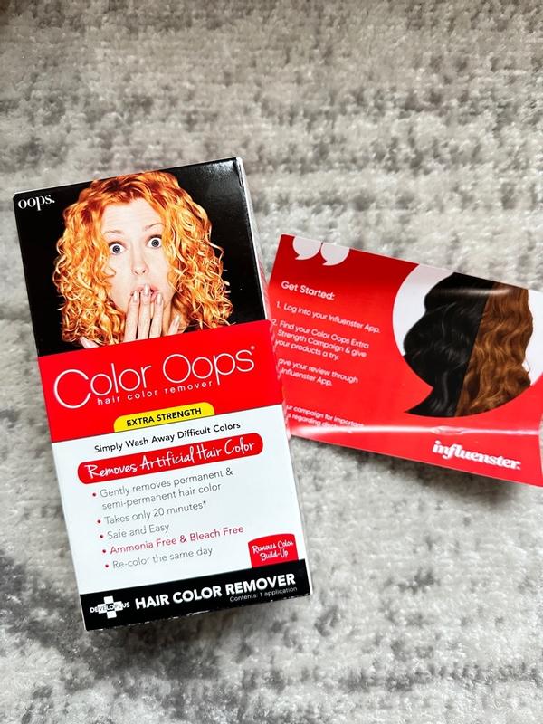 Color Oops Hair Color Remover, Extra Strength, 1 ct