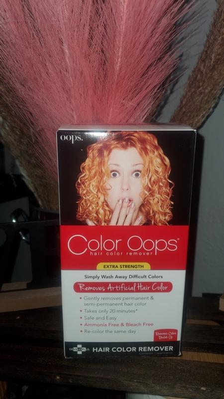 Color Oops Hair Color Remover, Extra Strength, 1 ct