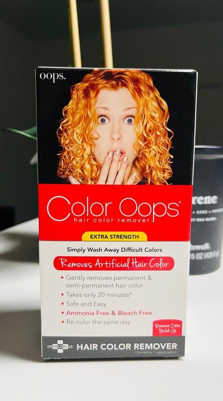 Color Oops Hair Color Remover, Extra Strength 1 ea Reviews 2024