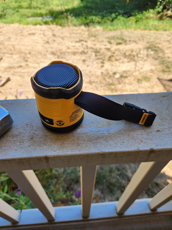 Rechargeable Mini Bluetooth® Speaker | DEWALT