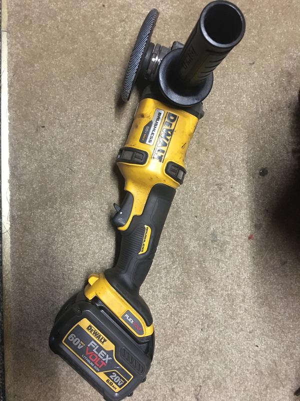 Dewalt flexvolt grinder online review