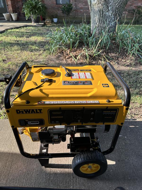 Portable Gas Generator 8000 Watt DEWALT