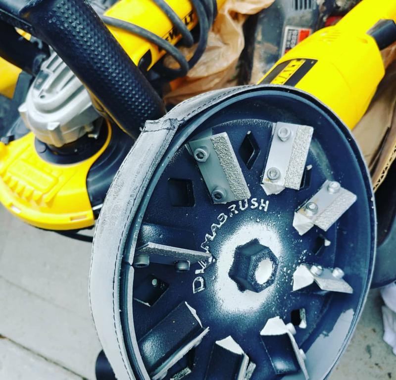 7" grinder