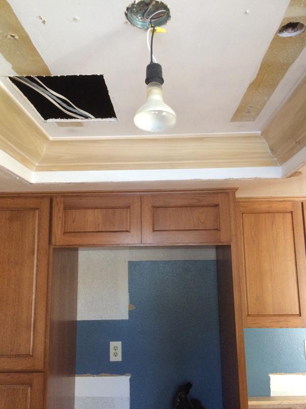 Drywall will have to work around