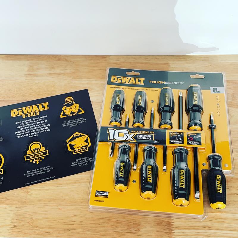 TOUGHSERIES™ 8 pc. Screwdriver Set