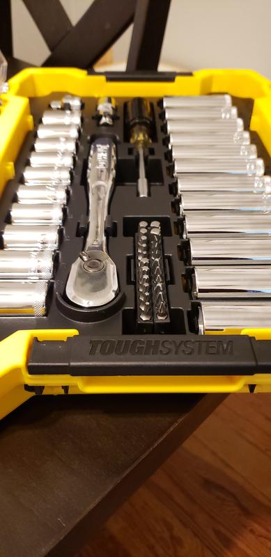 Dewalt Toughsystem 2.0 3/8 in. Drive Mechanics Tool Set (53-Piece)