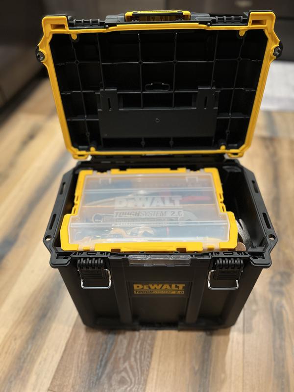 DEWALT TOUGHSYSTEM 2.0 Compact and Durable Deep Toolbox with Removable  Dividers (DWST08035)