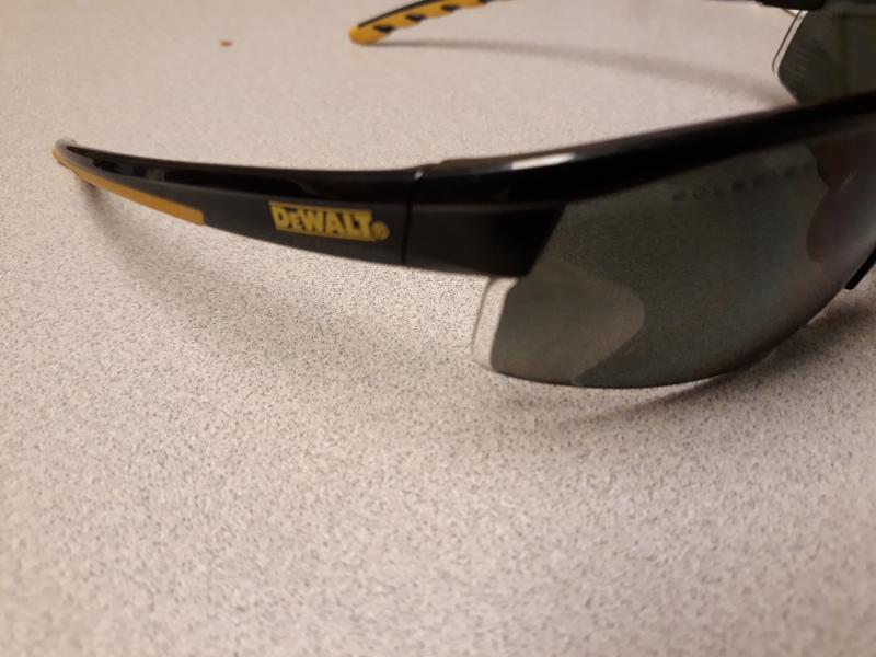 DEWALT HDP Polarized Safety Glasses Smoke Black/yellow 1 PC for sale online