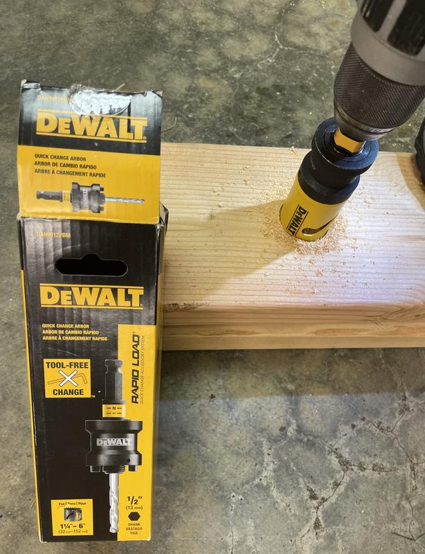 Dewalt quick discount release drill bits