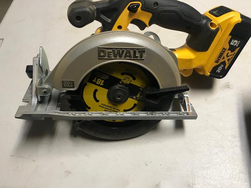 My DEWALT SAW still gets the job done