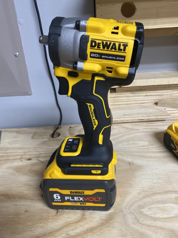 DeWalt 20V MAX ATOMIC 3/8 in. Cordless Brushless Compact Impact Wrench Tool  Only 