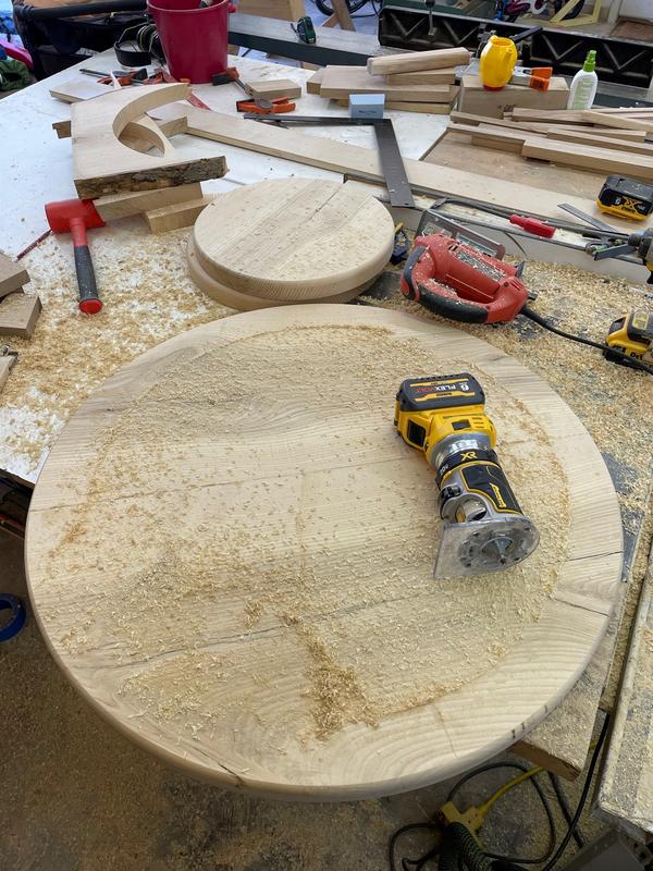 Hardwood rounderover
