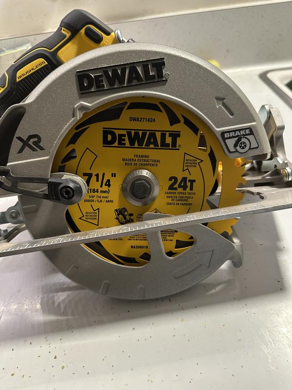 7-1/4 in. 24T Circular Saw Blade | DEWALT