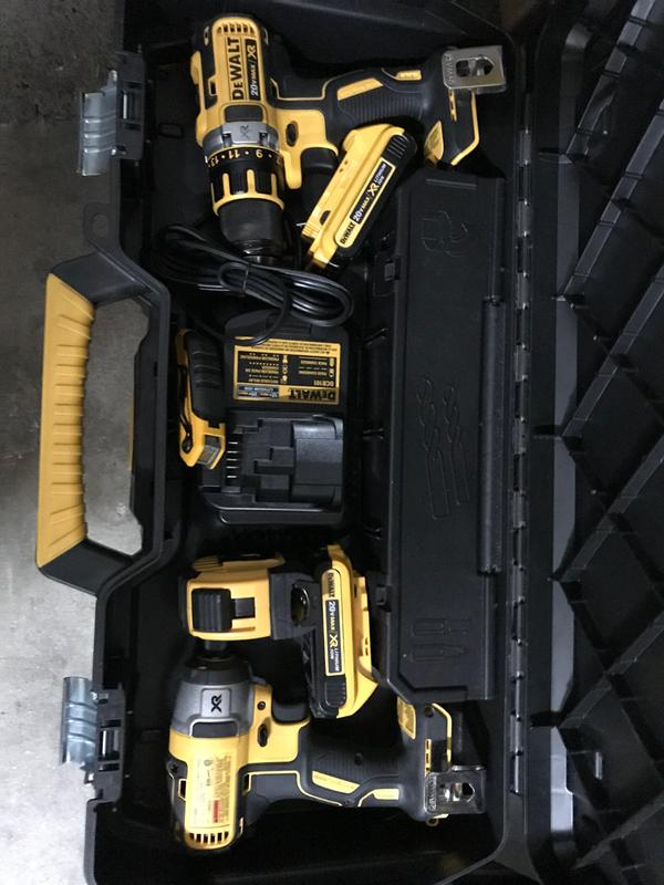 Tool Connect 20V MAX 2 Tool Combo Kit With Bluetooth Batteries