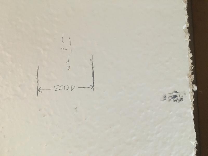 Tight grouping of locates, STUD actual location below for reference