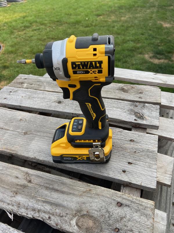 DEWALT 20V MAX XR Brushless Cordless 3-Speed High Torque 1/4