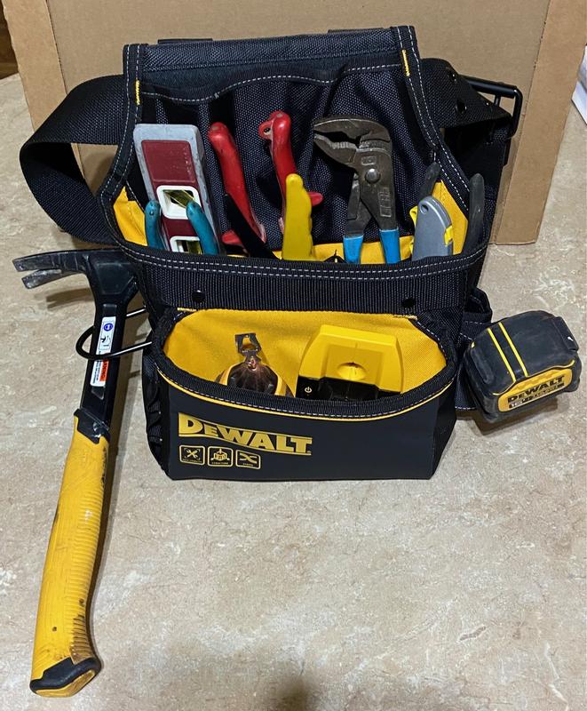 Porte-outils à structure ouverte DEWALT, pochette simple, 12 pochettes  Canadian Tire