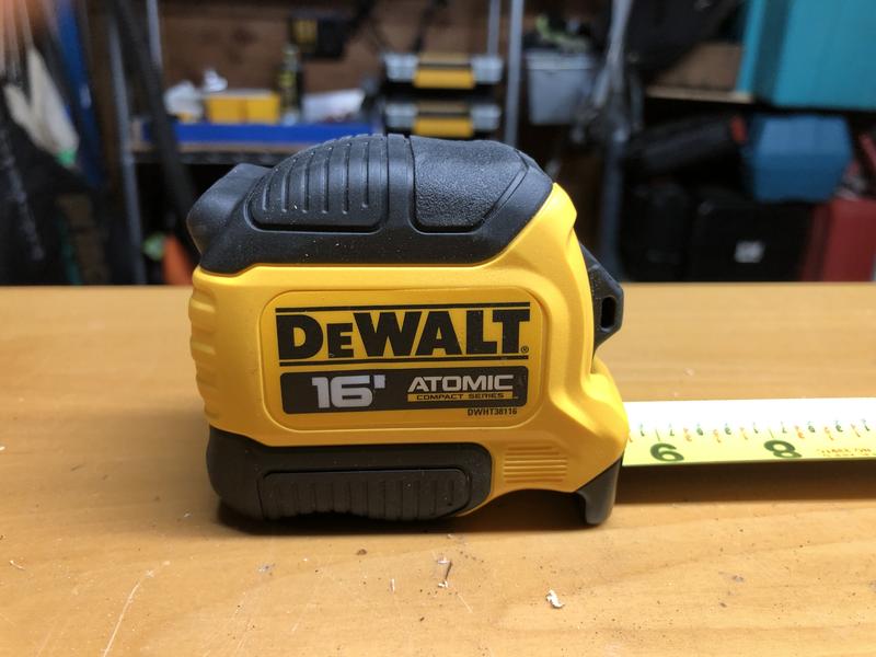 DeWalt Atomic Compact Series Tape Measure, 16 Ft.