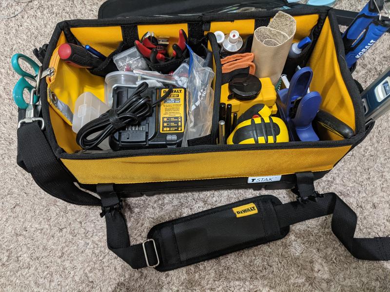 DEWALT TSTAK 17 in. Multi-Purpose Tool Bag DWST17623 - The Home Depot