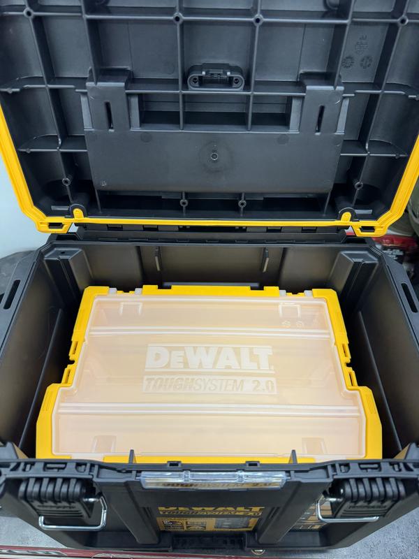 DEWALT DWST08035 TOUGHSYSTEM 2.0 Compact Deep Half Box Toolbox - Adzy's  Goods