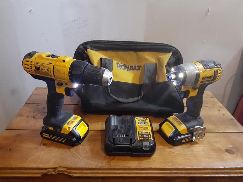 DeWalt DCK240C2 20-Volt Cordless Lithium Ion Drill Driver and Impact Driver Kit