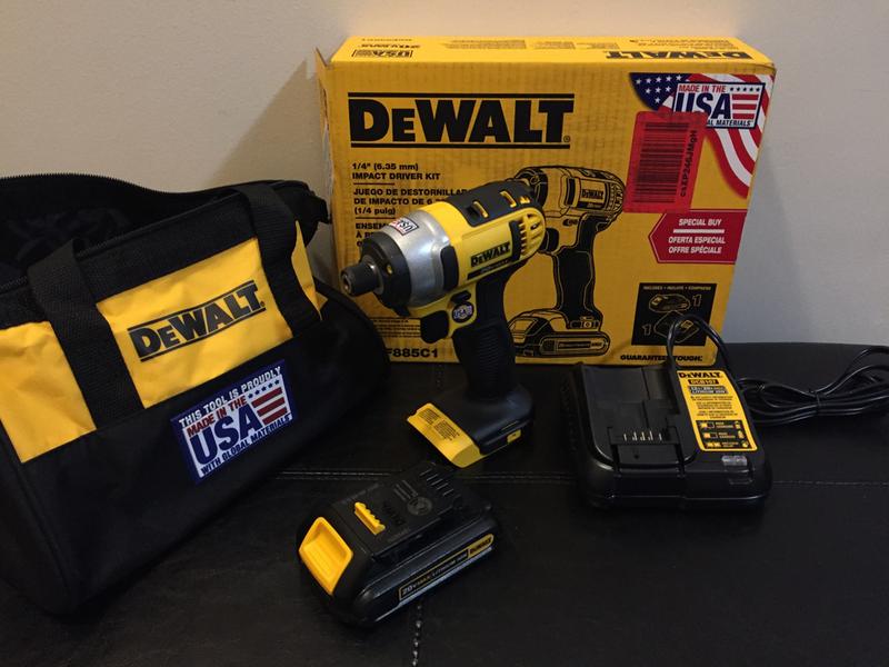 20V MAX* 1/4 in. Impact Driver Kit | DEWALT