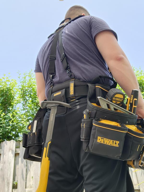 DeWalt Tool Rig Professional with Padded Suspenders 25 Pockets