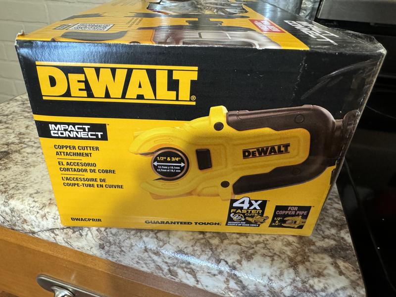 IMPACT CONNECT™ Copper Pipe Cutter Attachment | DEWALT