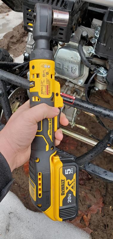 ATOMIC COMPACT SERIES 20V MAX Brushless 3 8 in. Ratchet Tool Only DEWALT