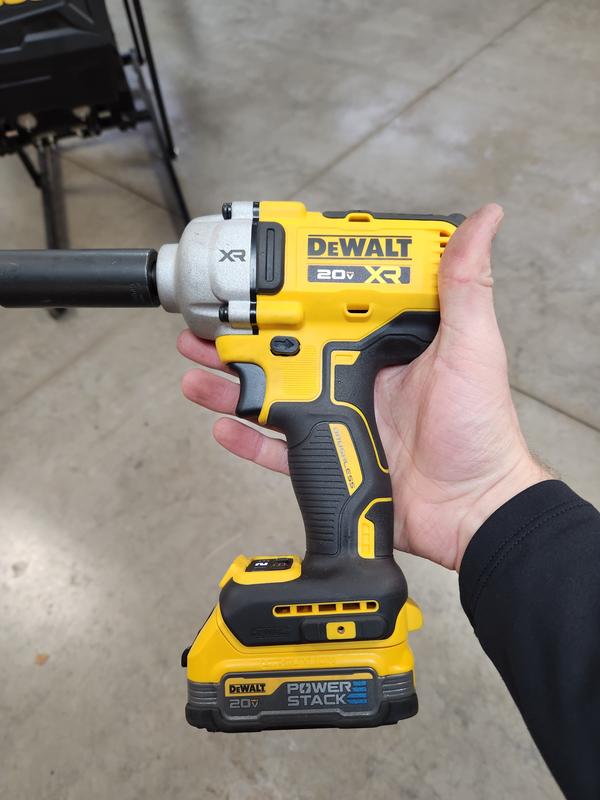 20V MAX XR 1 2 in. Mid Range Impact Wrench with Hog Ring Anvil Tool Only DEWALT