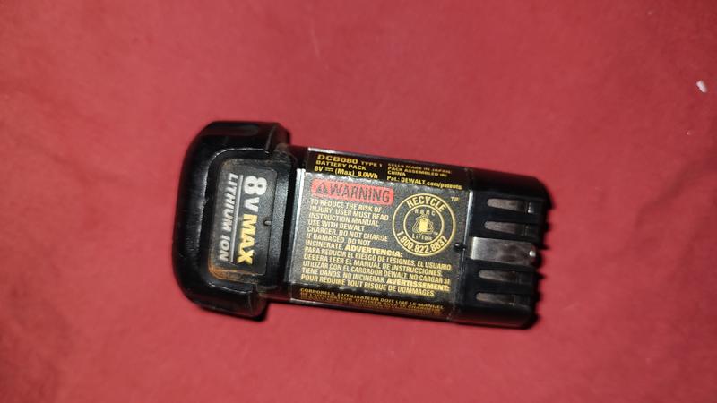 Dewalt dcb080 2024 battery