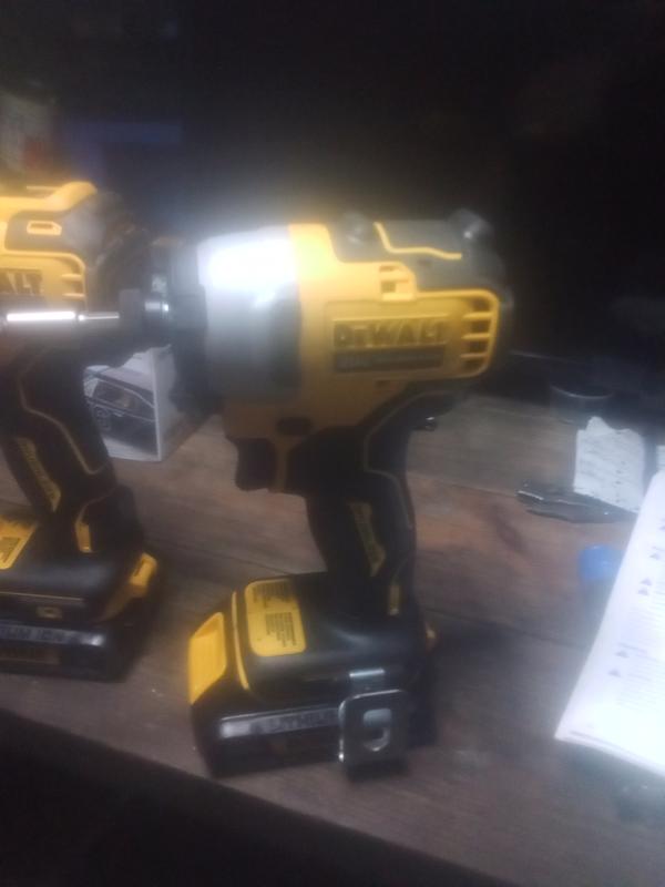 DeWalt DCK2051D2 20V Max XR Cordless Drill/Driver and Atomic Impact Driver Combo Kit (2-Tool)