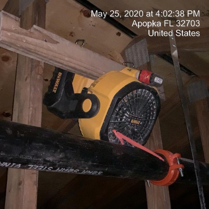 Dewalt discount worksite fan