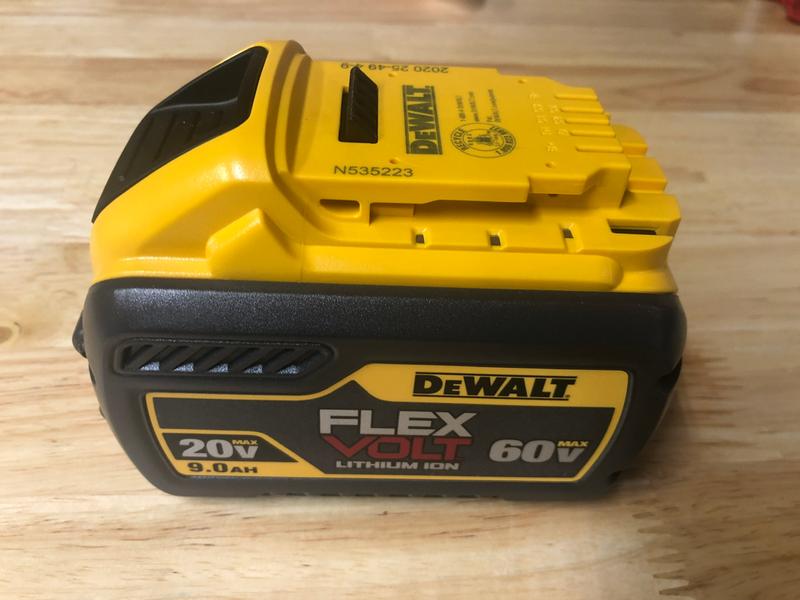 FLEXVOLT 20V 60V MAX 9Ah Battery DEWALT