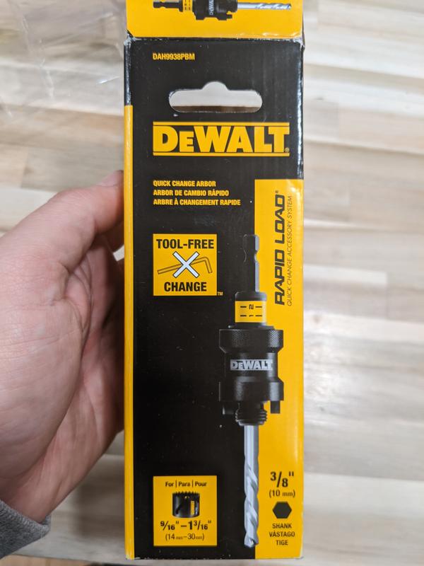 Dewalt quick deals release drill bits