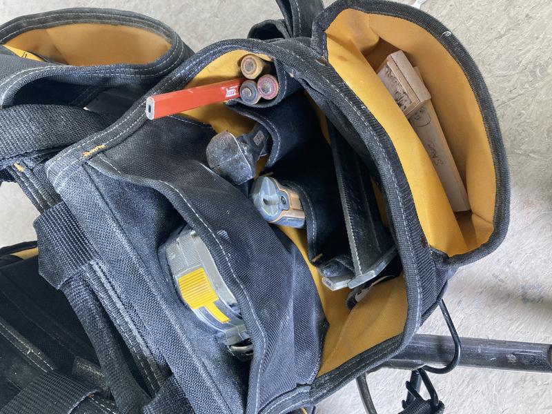 My main hand tool side.